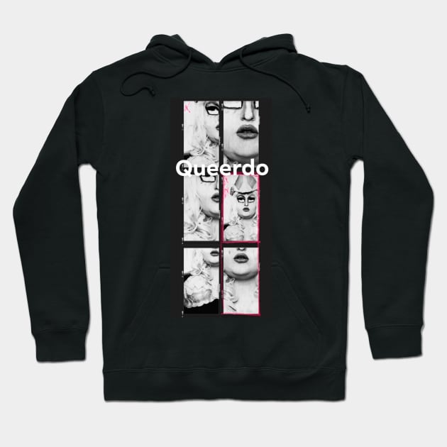 Giganta Smalls Queerdo black and white Hoodie by quirkle5